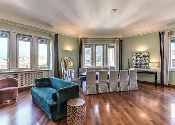 Downtownsrl - Imperial Panorama Penthouse Appartamento Roma